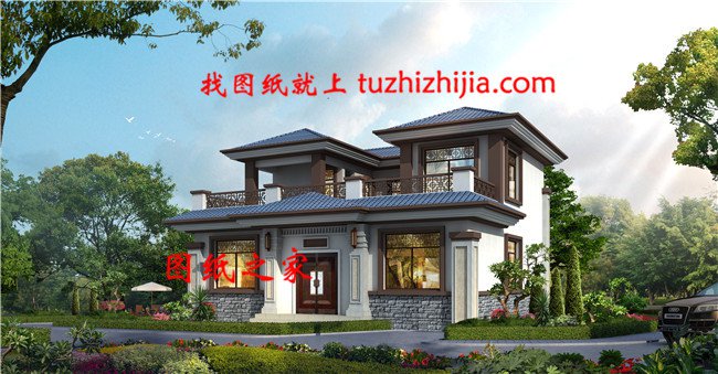 10款占地100平左右農(nóng)村別墅設(shè)計(jì)戶型圖，小宅基地建出大效果