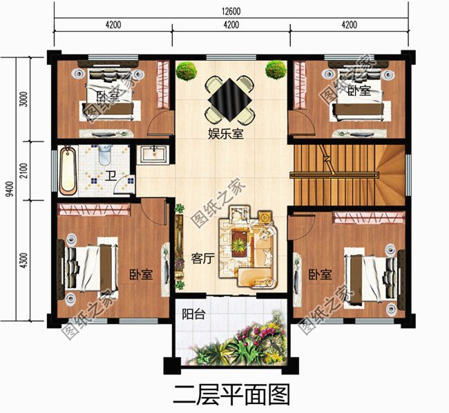 十款經(jīng)典二層農(nóng)村自建別墅戶型設(shè)計，你喜歡哪款呢？