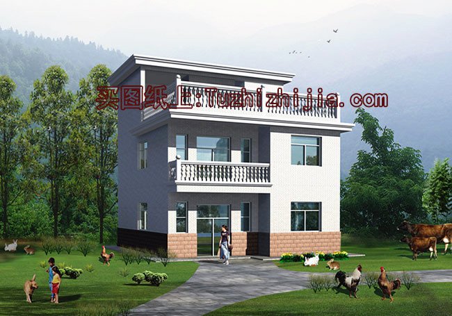 5套簡(jiǎn)單普通的農(nóng)村房子設(shè)計(jì)圖，不用攢錢(qián)就能建