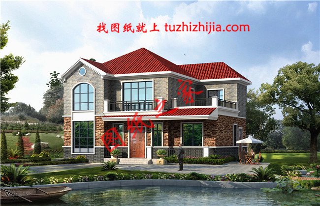 300套圖紙精選5款農村小別墅，2024年最款，建房一定要看