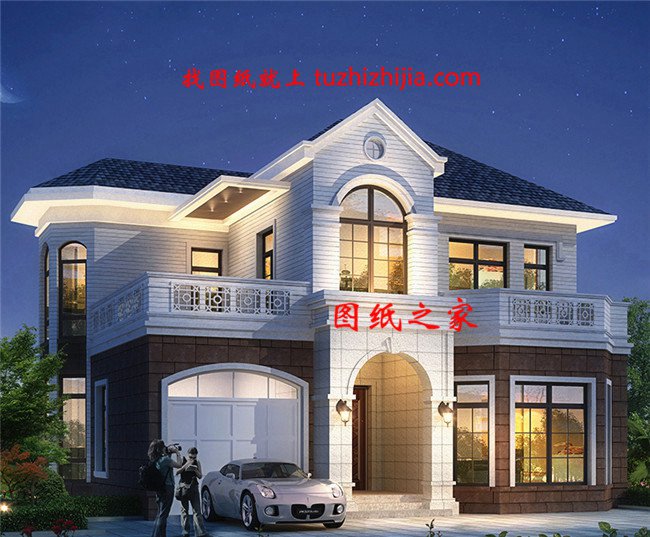 300套圖紙精選5款農村小別墅，2024年最款，建房一定要看