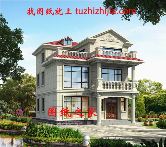 8X10米自建房，宅基地小卻設(shè)計出高大上，我看過最合理的設(shè)計