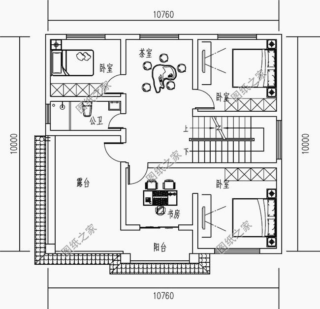 2套10X10米農(nóng)村別墅，實(shí)用美觀，適合農(nóng)村