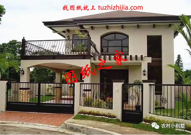 誰說農(nóng)村小別墅花費(fèi)高，這款二層帶車庫自建房20萬以內(nèi)都能建