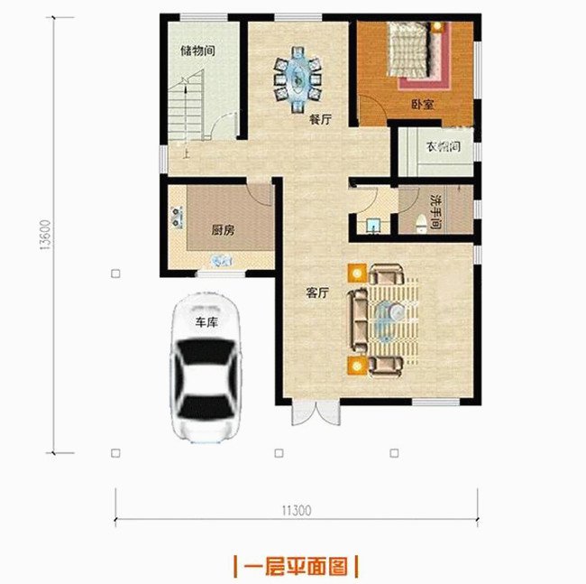 誰說農(nóng)村小別墅花費(fèi)高，這款二層帶車庫自建房20萬以內(nèi)都能建