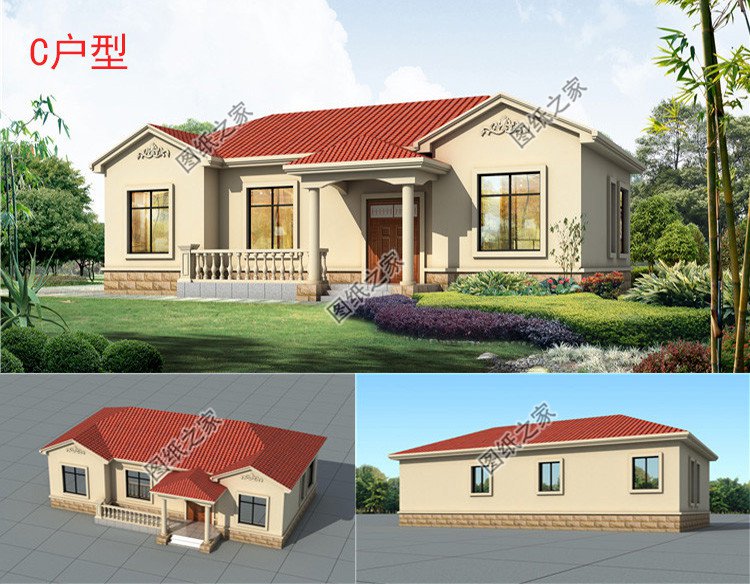 一層歐式別墅設(shè)計(jì)圖