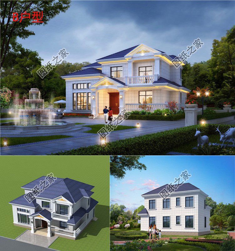 二層農(nóng)村別墅