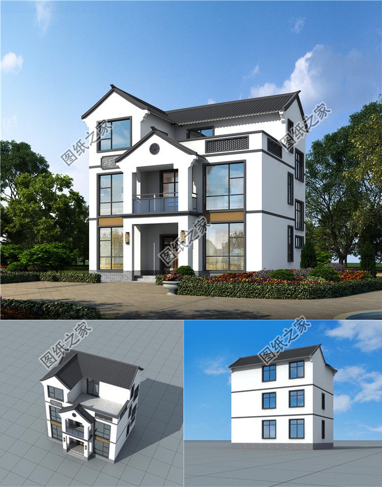 三層農(nóng)村住宅設計圖