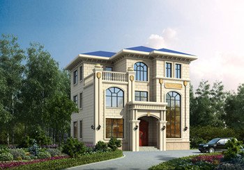 人氣最旺的二層半別墅設計圖紙，復式挑空二層半自建房