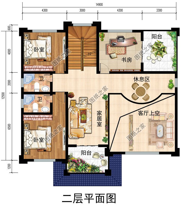人氣頗高的三層新中式別墅方案，五種戶型，五種尺寸