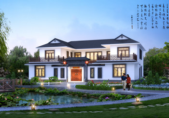 鄉(xiāng)村最美四合院設(shè)計(jì)圖及外觀效果圖片，國(guó)人的理想住宅