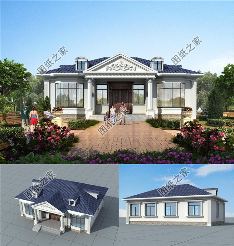 2024農(nóng)村新款現(xiàn)代簡約別墅設計圖，樓層不限，忍不住推薦