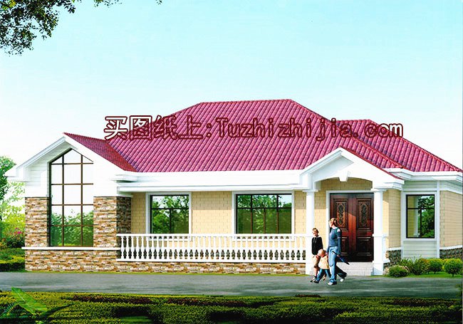 五套鄉(xiāng)下建房一層戶型圖，蓋好驚艷全村