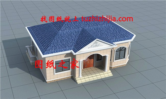 4款120平米左右農(nóng)村小平房圖，造價10萬左右，鄰居紛紛效仿