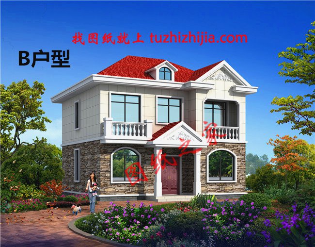 4款農(nóng)村15-20萬(wàn)二層別墅設(shè)計(jì)圖，還不趕快行動(dòng)起來(lái)！