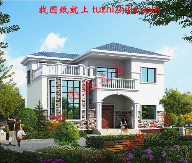 4款農(nóng)村15-20萬(wàn)二層別墅設(shè)計(jì)圖，還不趕快行動(dòng)起來(lái)！