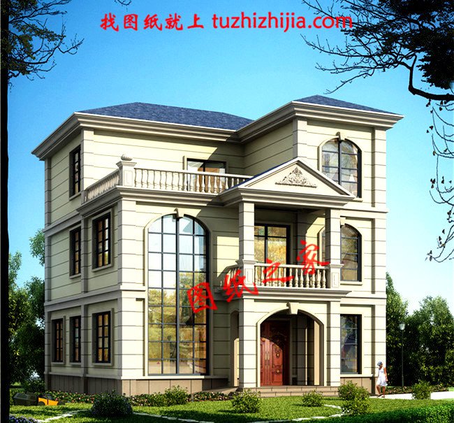 六套農(nóng)村簡(jiǎn)單大氣三層樓房，我最喜歡第六個(gè)，你呢