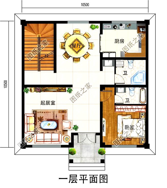 六套農(nóng)村簡(jiǎn)單大氣三層樓房，我最喜歡第六個(gè)，你呢