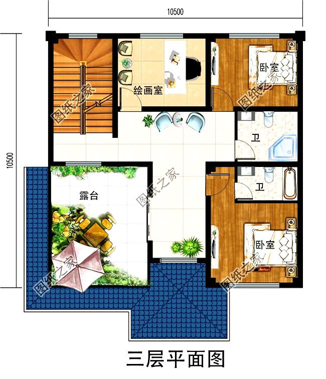 六套農(nóng)村簡(jiǎn)單大氣三層樓房，我最喜歡第六個(gè)，你呢