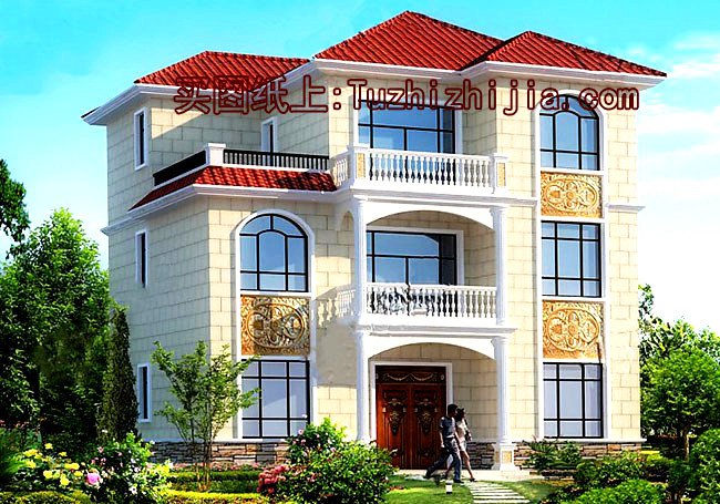 六套農(nóng)村簡(jiǎn)單大氣三層樓房，我最喜歡第六個(gè)，你呢