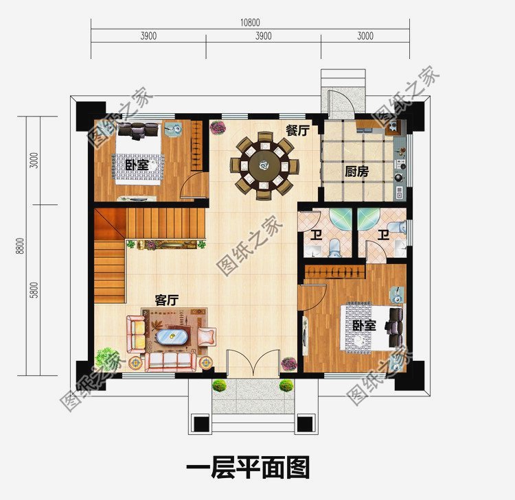 4款農(nóng)村二層樓設(shè)計(jì)圖，簡(jiǎn)單大氣，造價(jià)25萬左右