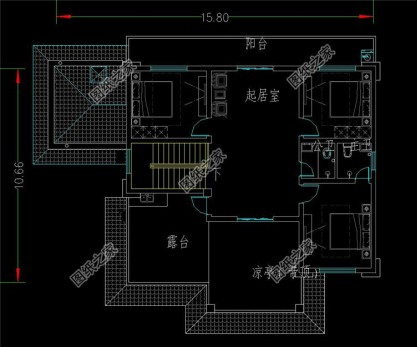 新中式農(nóng)村自建二層別墅設計圖紙，這樣建的房子老人孩子都喜歡