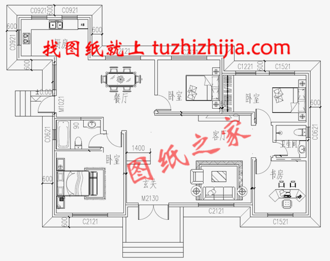 10款農(nóng)村普通一層樓房設(shè)計圖，有驚艷到你嗎？