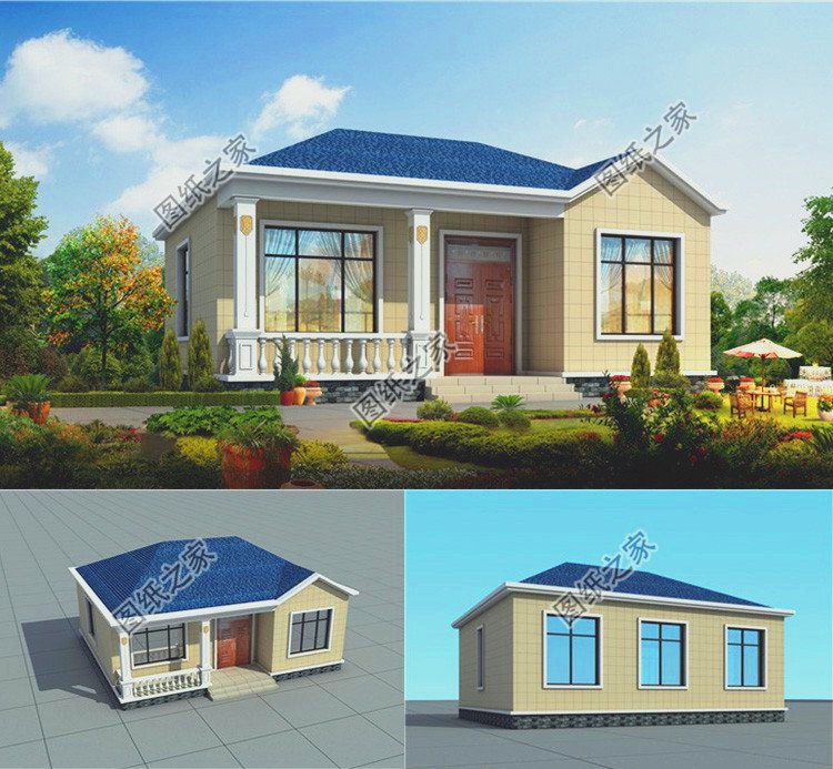 10款農(nóng)村普通一層樓房設(shè)計圖，有驚艷到你嗎？