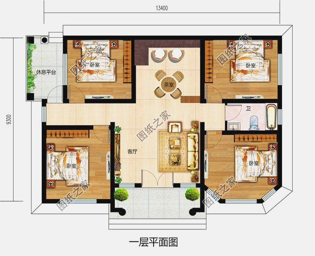 快來看看這10款造價(jià)農(nóng)村一層小別墅設(shè)計(jì)圖，有沒有你的“菜”？