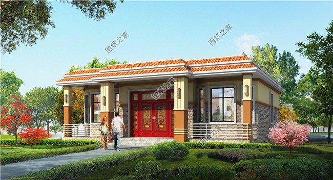 快來看看這10款造價(jià)農(nóng)村一層小別墅設(shè)計(jì)圖，有沒有你的“菜”？