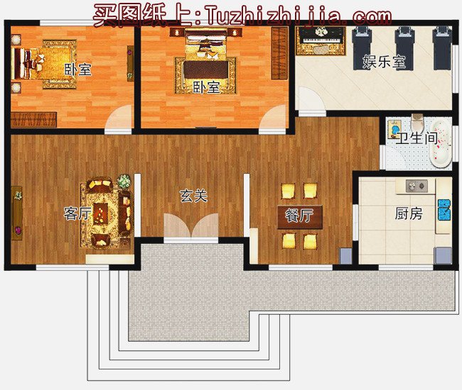 快來看看這10款造價(jià)農(nóng)村一層小別墅設(shè)計(jì)圖，有沒有你的“菜”？