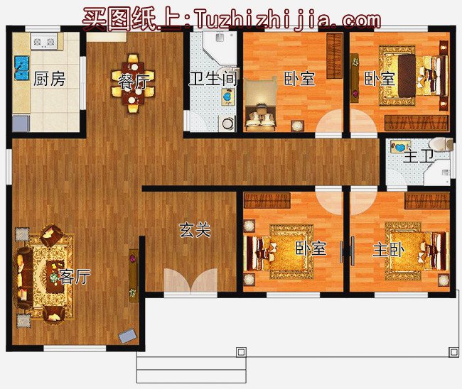 快來看看這10款造價(jià)農(nóng)村一層小別墅設(shè)計(jì)圖，有沒有你的“菜”？