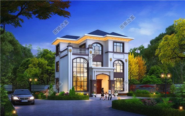 最好看的農(nóng)村5款三層樓房設(shè)計(jì)圖，蓋好驚艷全村