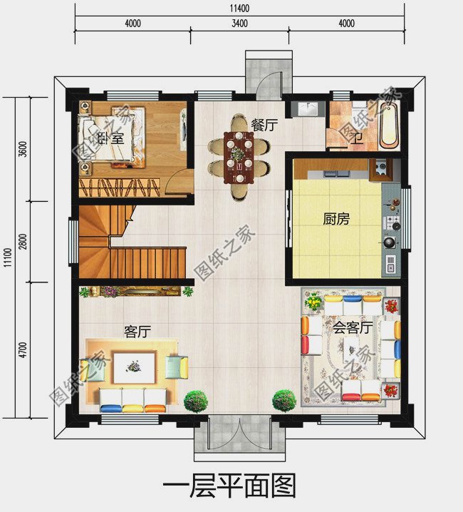最好看的農(nóng)村5款三層樓房設(shè)計(jì)圖，蓋好驚艷全村