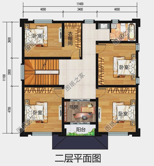 最好看的農(nóng)村5款三層樓房設(shè)計(jì)圖，蓋好驚艷全村