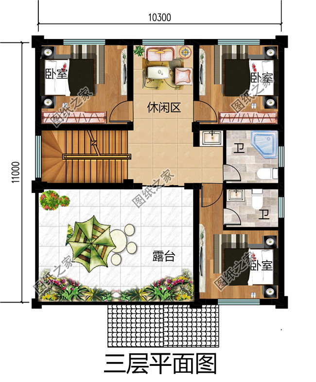良心推薦：三層自建房免費設(shè)計圖，經(jīng)濟實用，火爆朋友圈