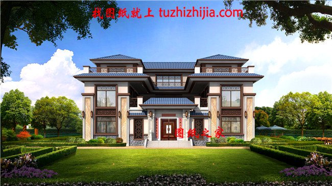 4款簡單大氣三層樓房，造價60萬左右，忍不住推薦