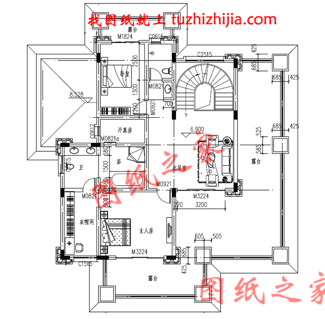 4款簡單大氣三層樓房，造價60萬左右，忍不住推薦