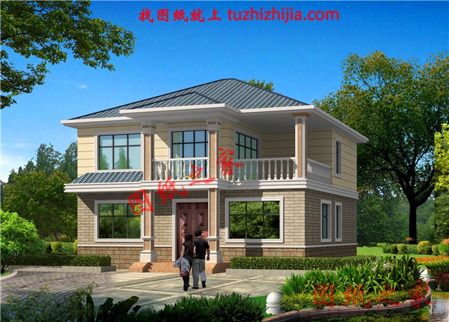 鄉(xiāng)下自建二層房設(shè)計圖紙，這四款總有一款是你中意的