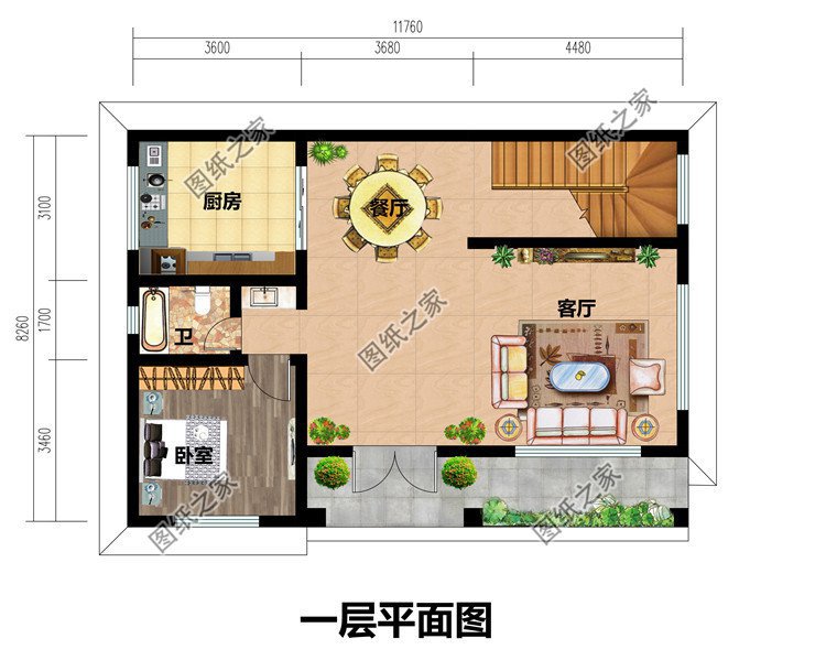 5款農(nóng)村蓋兩層樓效果圖，經(jīng)濟(jì)實(shí)用，十五萬(wàn)就能蓋起來(lái)