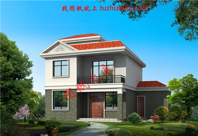 5款農(nóng)村蓋兩層樓效果圖，經(jīng)濟(jì)實(shí)用，十五萬(wàn)就能蓋起來(lái)