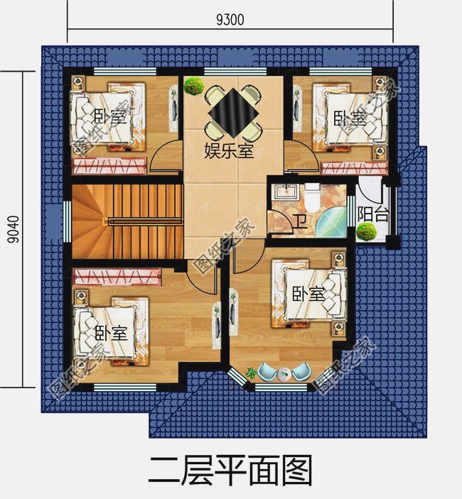 農(nóng)村二層樓房設(shè)計(jì)圖，造價(jià)10萬左右，經(jīng)濟(jì)又劃算