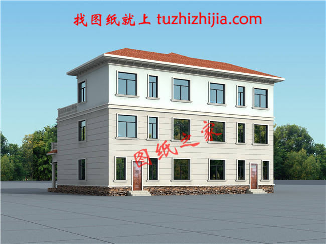 適合兄弟二人合建的雙拼別墅設(shè)計圖，經(jīng)濟實用，蓋好后驚艷全村