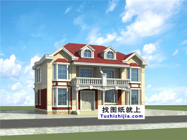 適合兄弟二人合建的雙拼別墅設(shè)計圖，經(jīng)濟實用，蓋好后驚艷全村