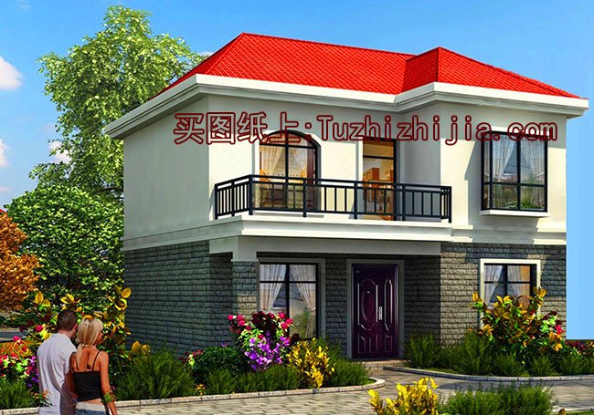 良心推薦5款造價10萬左右二層樓房設計圖，實用簡單