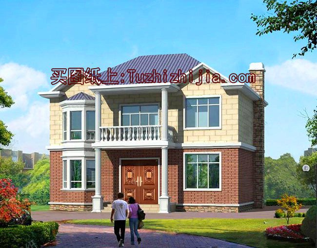 良心推薦5款造價10萬左右二層樓房設計圖，實用簡單