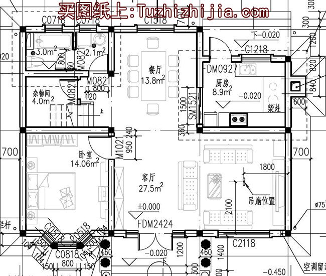 良心推薦5款造價10萬左右二層樓房設計圖，實用簡單