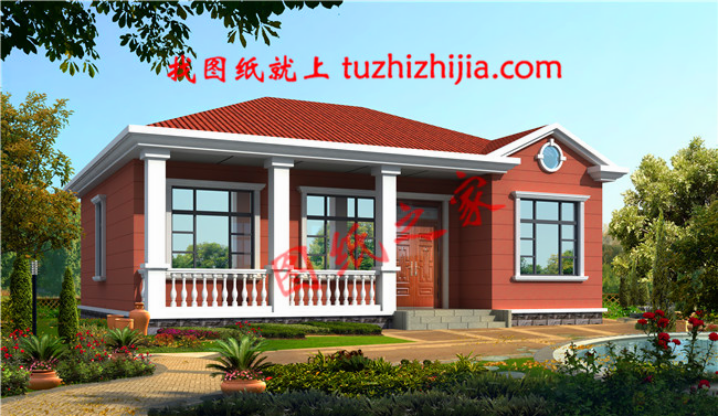 120平三房一廳圖，造價(jià)僅10萬(wàn)，讓城里人羨慕吧！