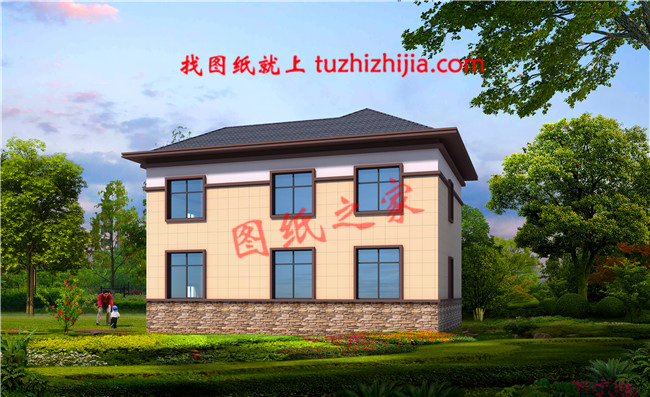 造價15萬至20萬二層別墅設計圖，親戚見了都說好