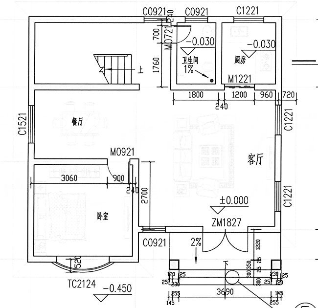 農(nóng)村9米*9米建房圖，5套小戶型別墅超好看！